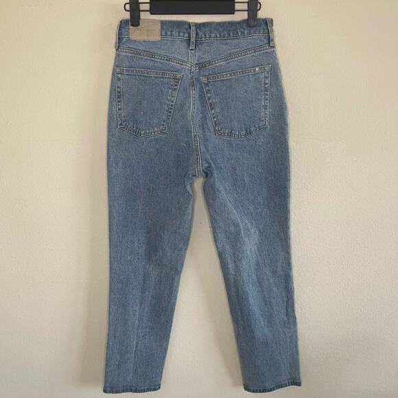 Everlane The Original Cheeky Jean Clean High Rise Clean Hem Cotton Size 26 Crop - Picture 6 of 9